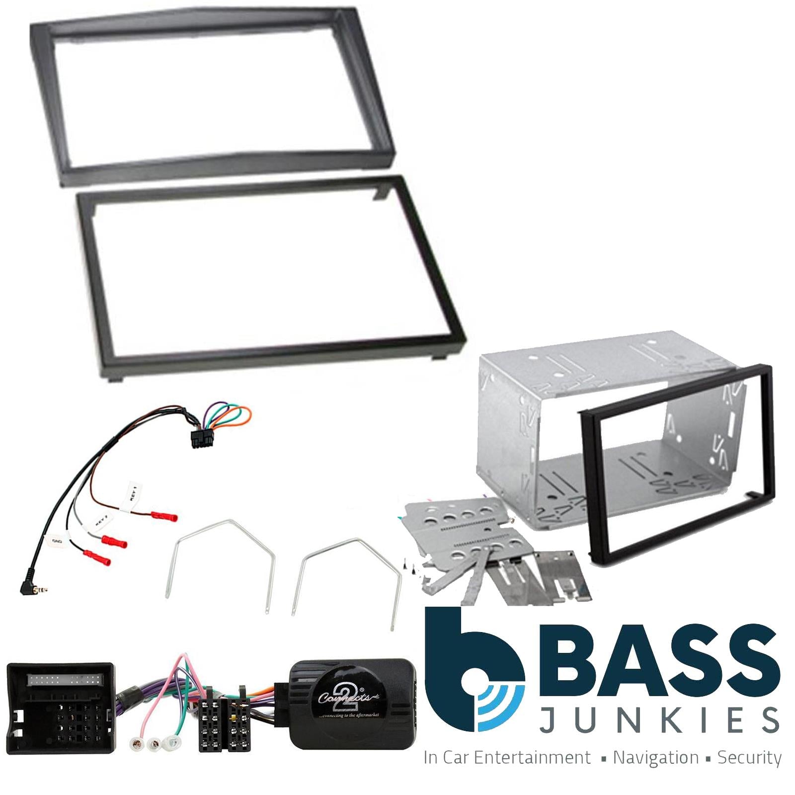 Connects2 CTKVX32 - Vauxhall Antara Astra Corsa Double Din Fascia Installation Kit