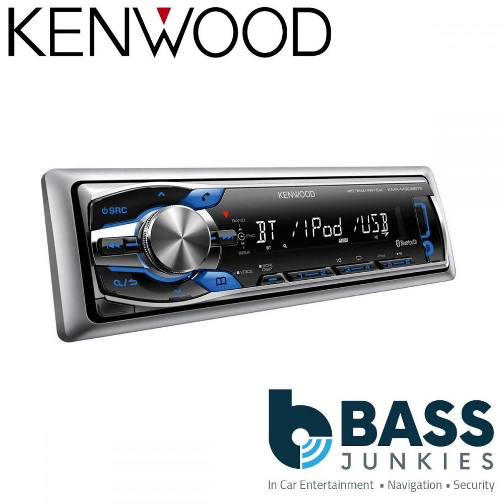 Kenwood KMR-M308BTE Bluetooth iPod iPhone USB Car Stereo