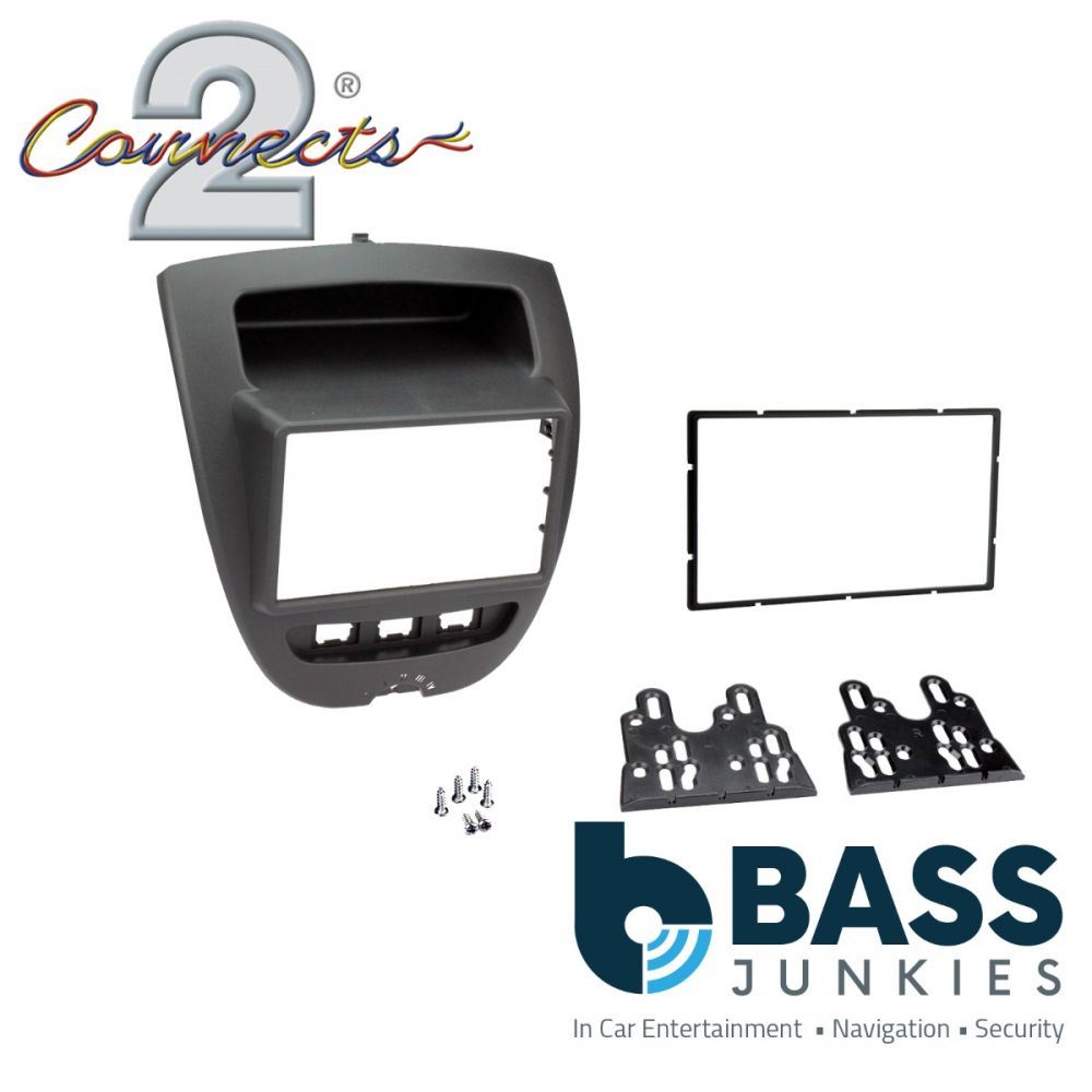 Connects2 CT23TY23 - Toyota Aygo 2005 - 2014 Double Din Fascia Panel
