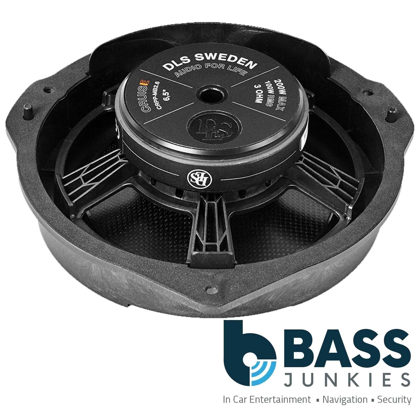 DLS CRPP-MB2.6 - Cruise Series 6.5" 16.5cm 400 Watts Component Kit Car Speakers