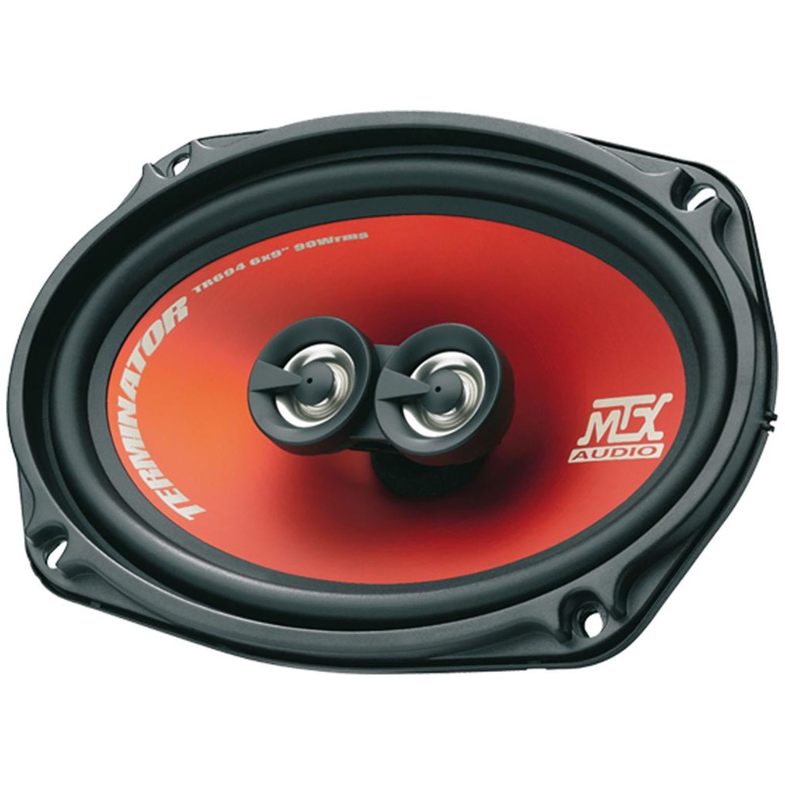 MTX TR69C - 6 "x 9" Terminator 320 Watts 3 Way Triaxial Car Van Parcel Shelf Car Speakers