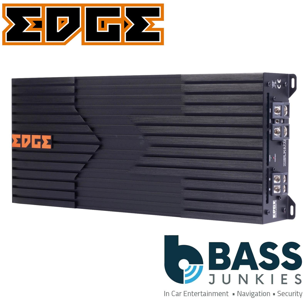 EDGE EDBX2200.1D-E4 - 4400 Watts 180Hz Mono Car Audio Bass Amplifier