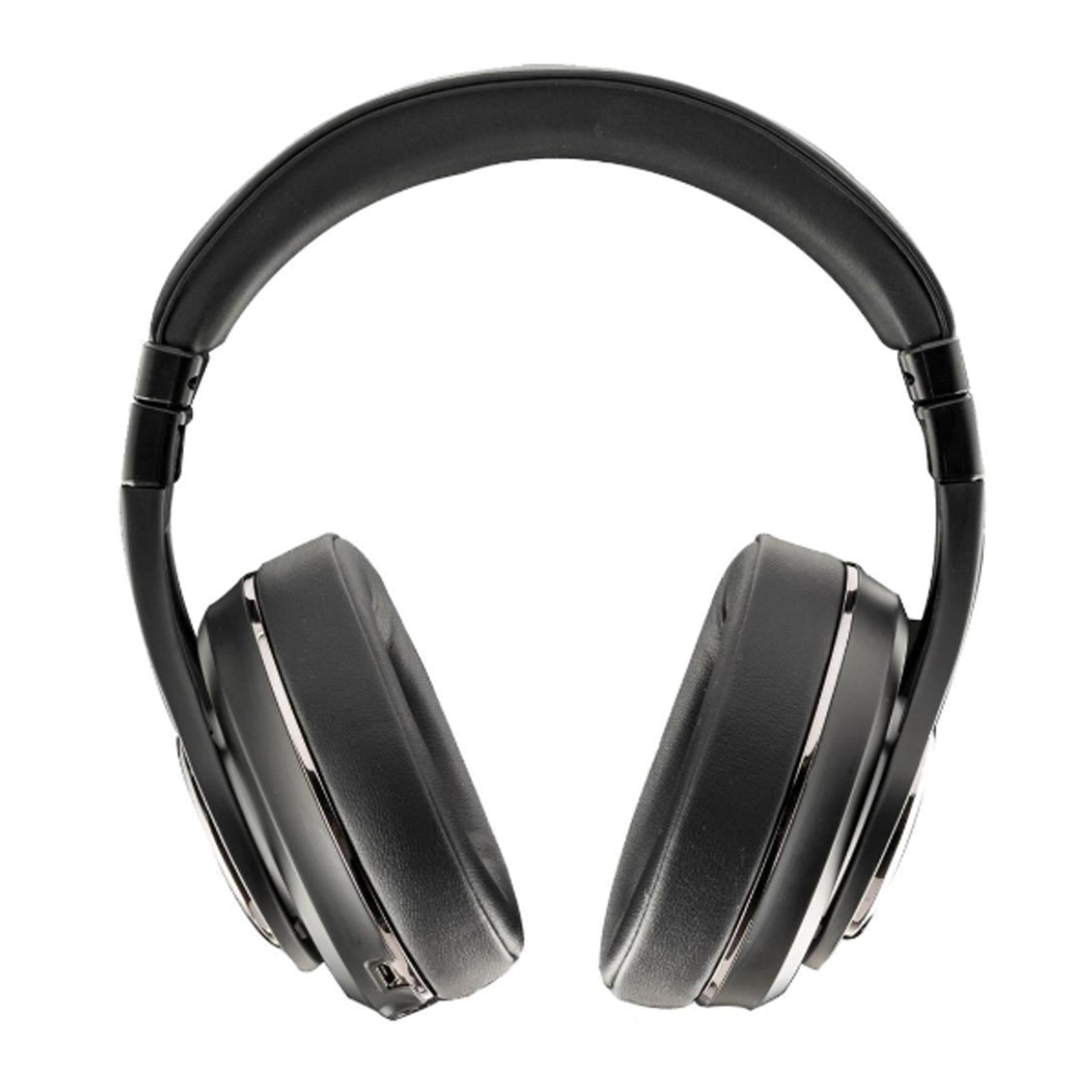 Kicker KA45HPBT - On Over Ear Bluetooth Noise Cancelling Headphones - Black