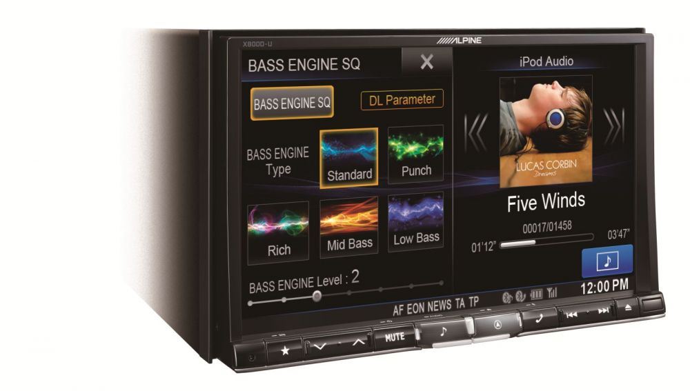 Alpine X800D-U - In Car Navigation System with 8" Display and DAB Radio