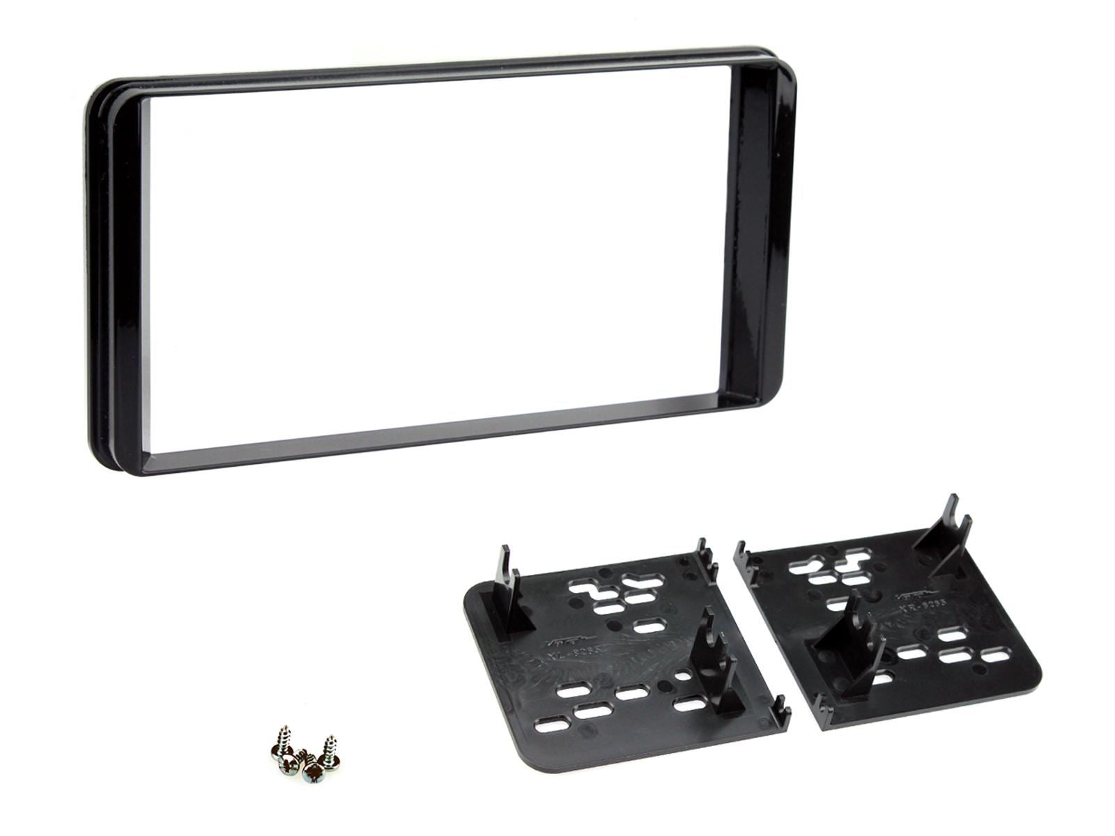 Grundig 6.8" Apple Android Double Din Stereo Fitting Kit + Steering Wheel Stalk Controls to fit Toyota C-HR 2017-
