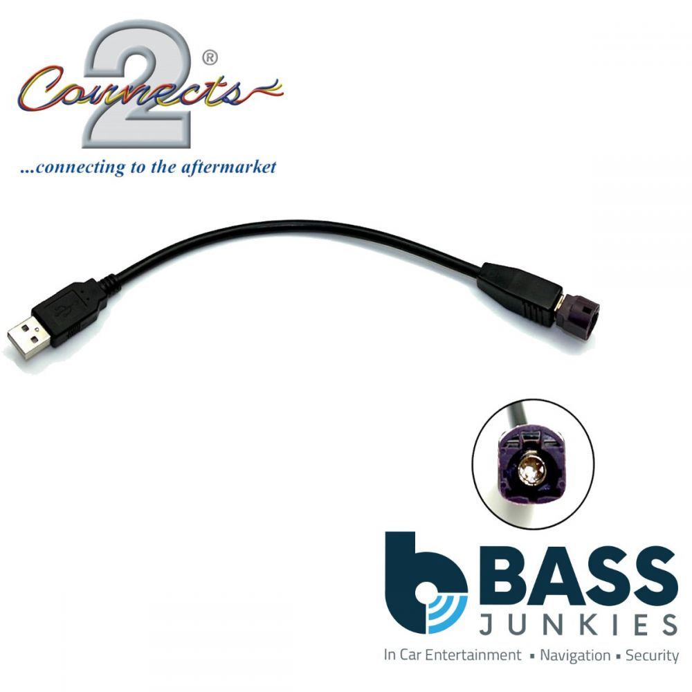 Connects2 - CTMERCEDESUSB.2 Mercedes Sprinter 2016 Onwards Car OEM USB Socket Adapter