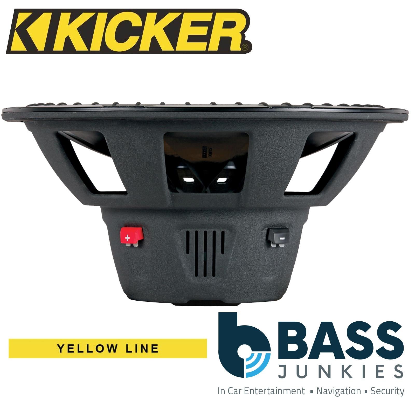 Kicker CWD154 - CompC 15" 600 Watts 4 Ohm Dual Voice Coil DVC Car Subwoofer