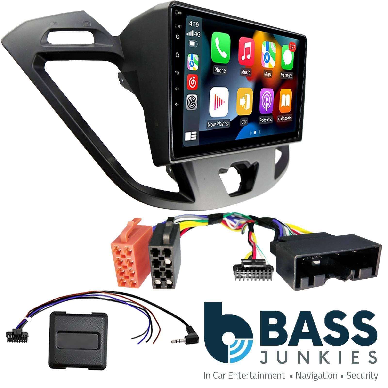 UPGRADED 9" CarPlay Android Car Stereo Fitting Kit For Ford Transit Tourneo 2017 Onwards