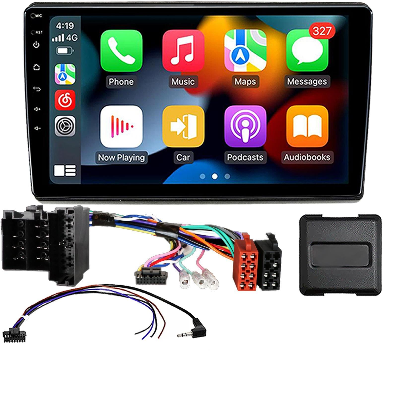 UPGRADED 9" CarPlay Android Car Stereo & Fitting Kit For Fiat Ducato 2006 -2016