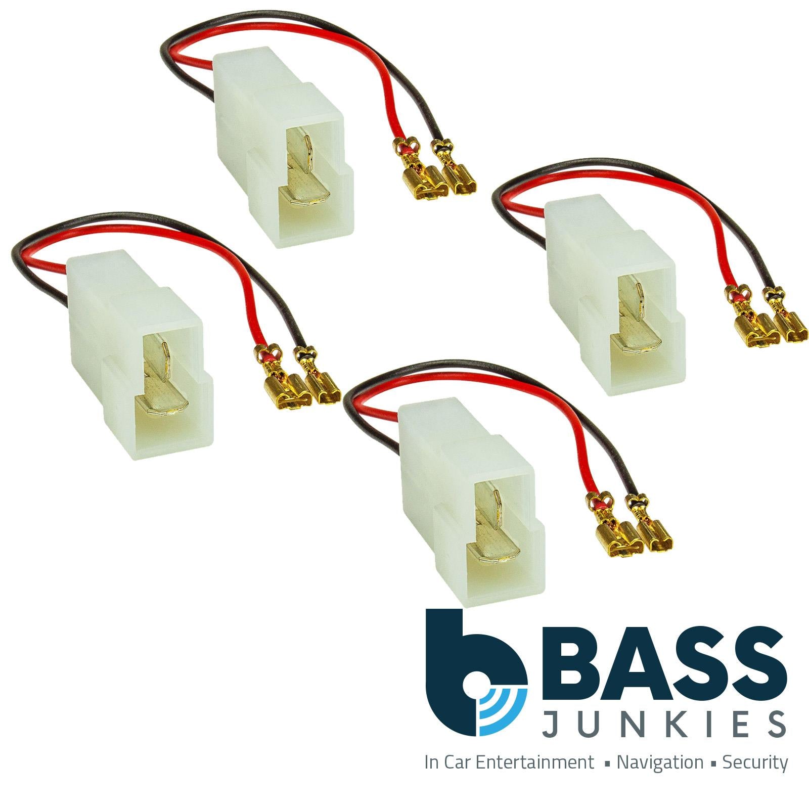 BMW Mini One Cooper R50 R53 2001 - 2006 Kenwood 1520 Watts Front Door & Rear Side Car Speakers