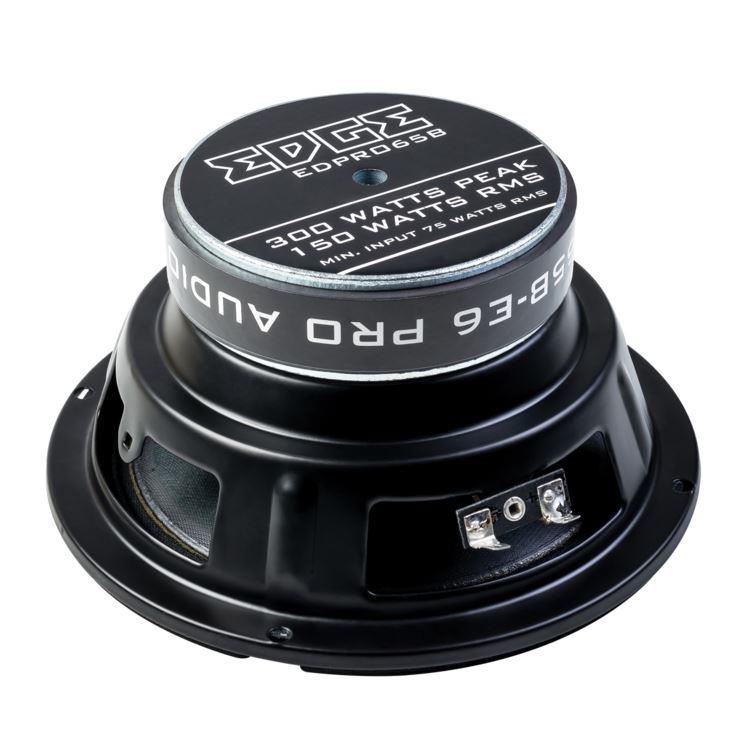Edge EDPRO65B-E6 150 Watts 6.5" Midrange Car Speaker (Pair)