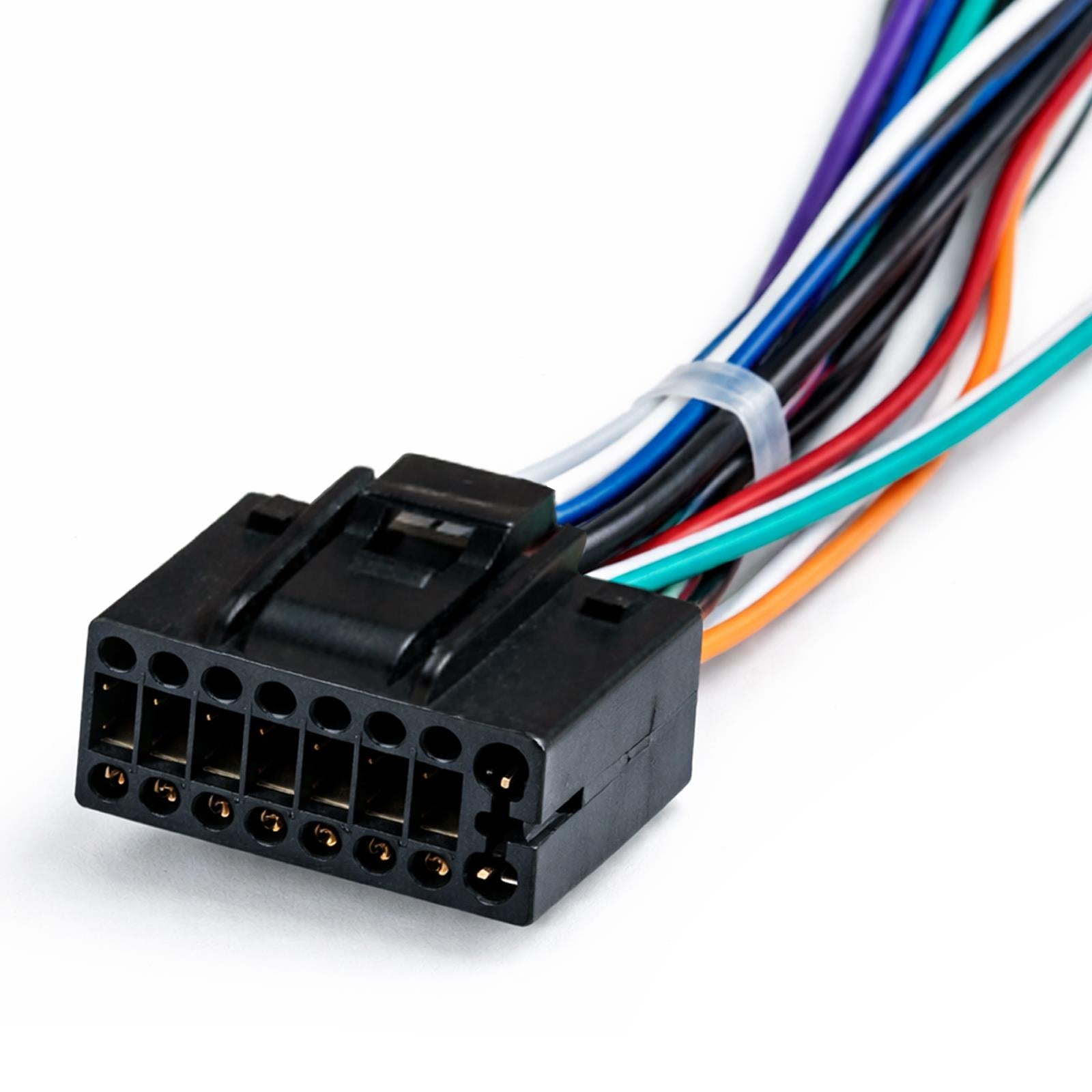 16-Pin to ISO for Chinese Android Car Radio Stereo Wiring Harness