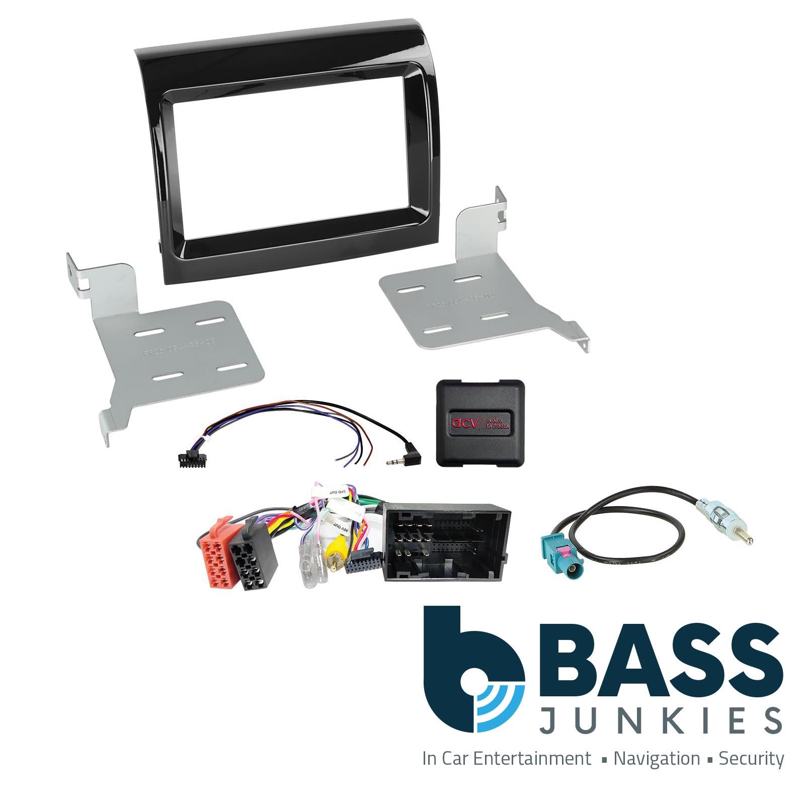 Double Din Car Radio Stereo Full Fitting Kit for Peugeot Boxer 08/2018 - 2024