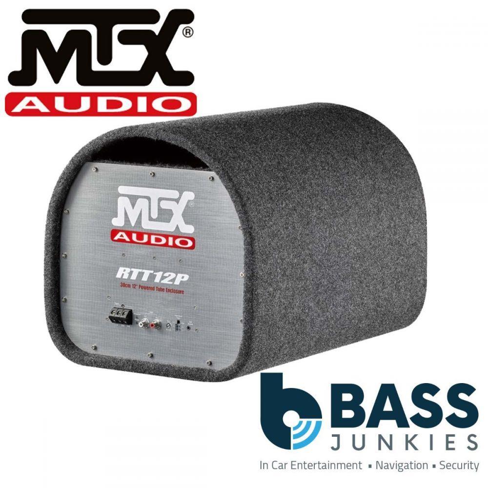 MTX RT12P 660 Watts 12" Active Amplified Sub Subwoofer Enclosure Box Car Bass Tube