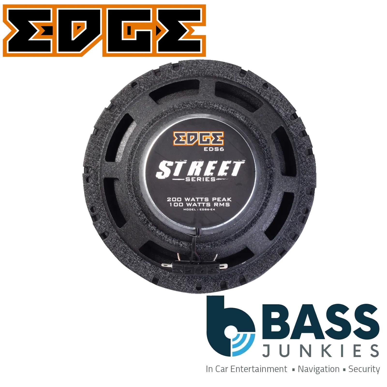 EDGE Street Series EDS6-E4 - 400 Watts 16.5cm Car Audio Coaxial Speaker Pair