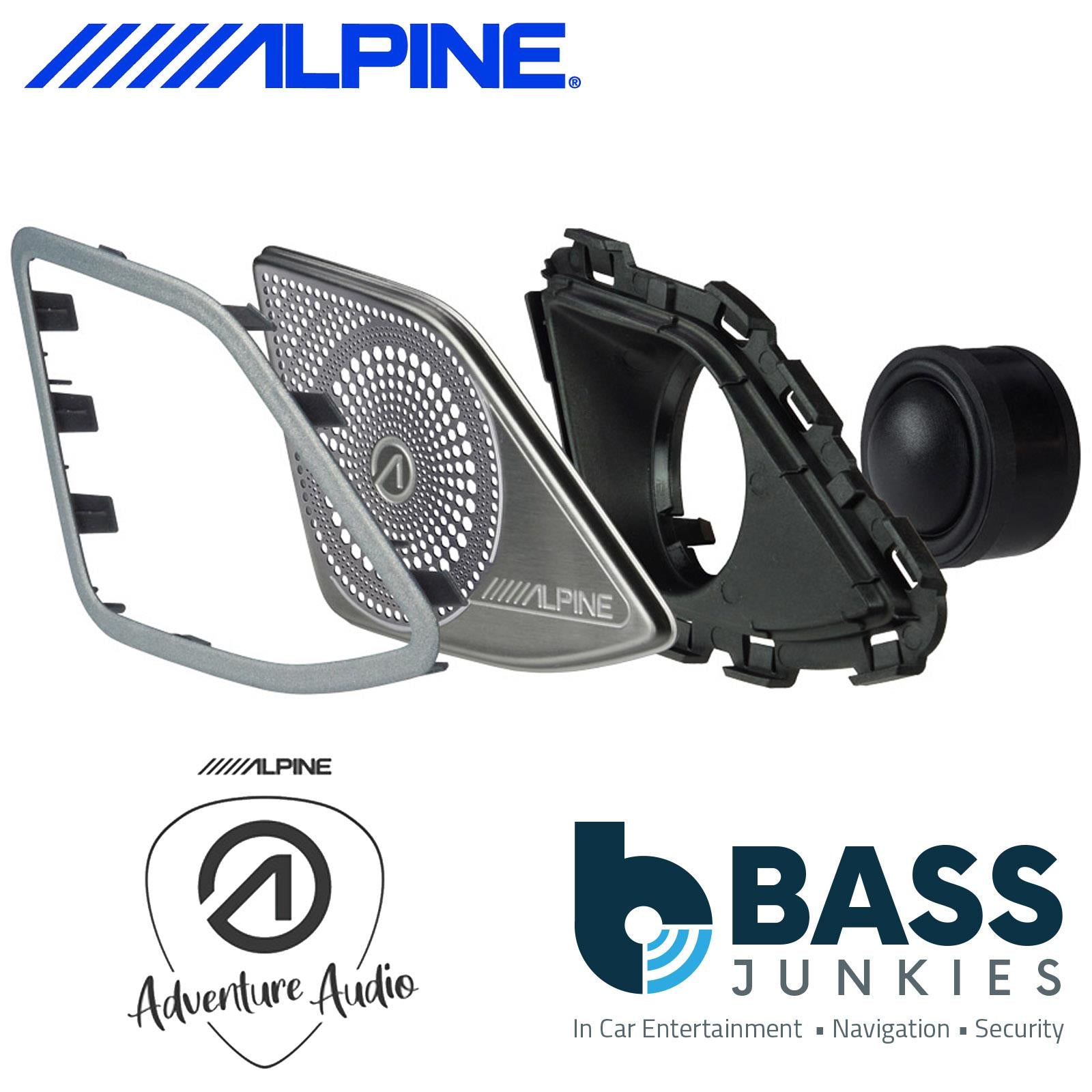 Alpine SPC-108T6 - VW Transporter T6 Caravelle MultiVan 8" Component Kit Car Door Speakers