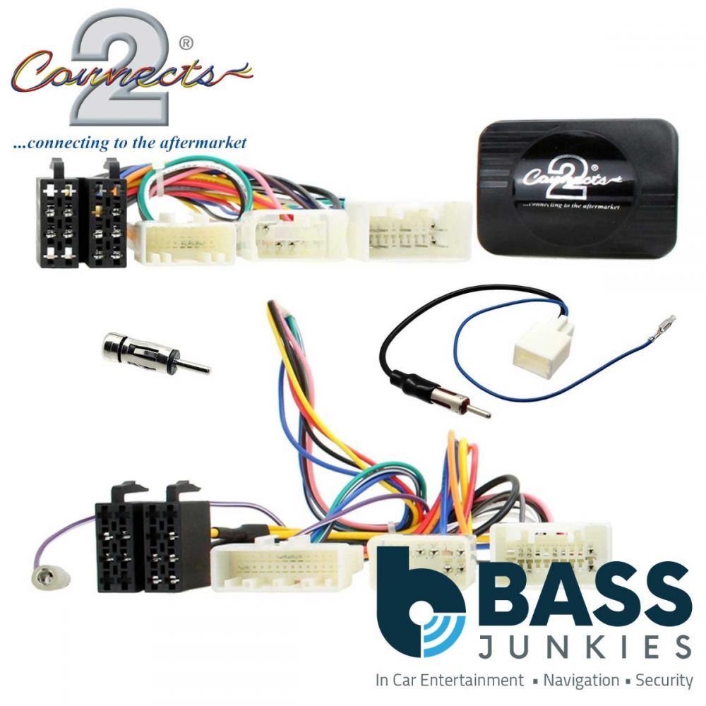 Connects2 CTSTY00CAA Toyota Avensis Corolla Fortuner Landcruiser Prius Auris Car Stereo Radio Steering Wheel Interface Stalk Control