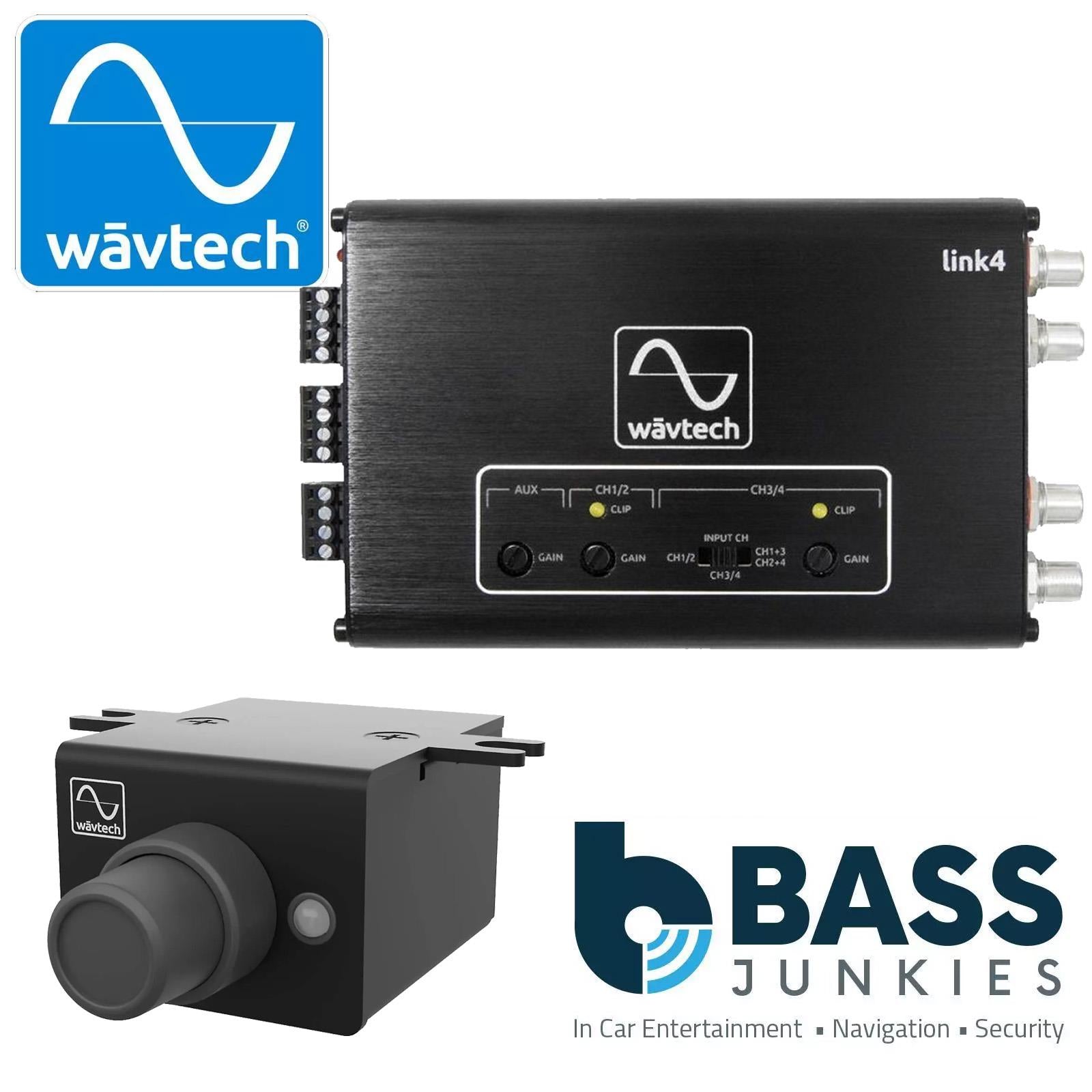 Wavtech Link4 - 4 Channel (LOC) Line Output Converter - AUX & Summing Processor