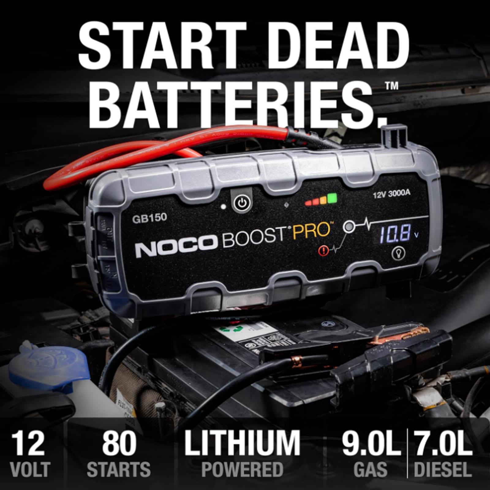 NOCO GB150 - 3000A UltraSafe Lithium Jump Starter Power Bank 12V