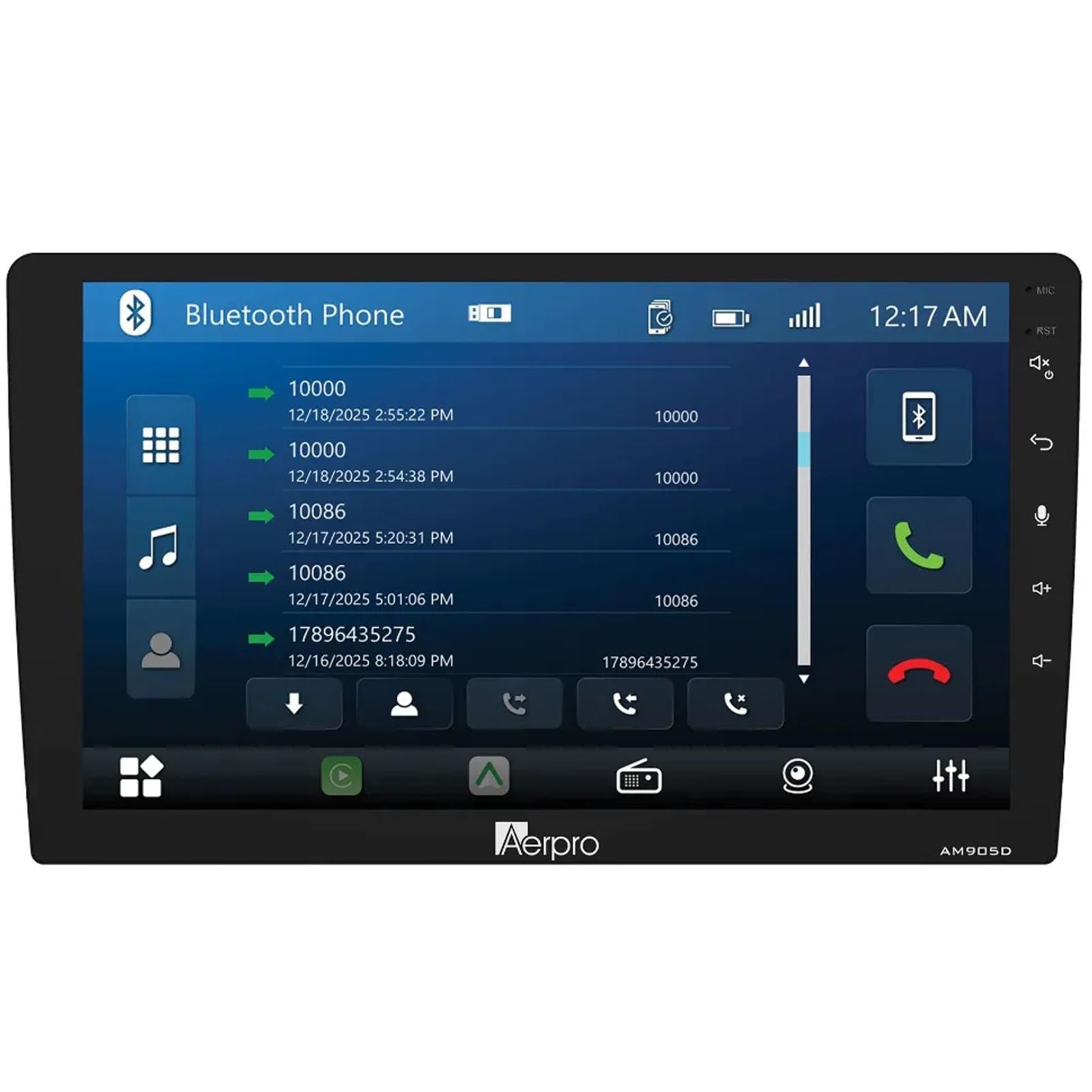 9" Multimedia Receiver with Wireless Apple CarPlay, Android Auto & DAB+