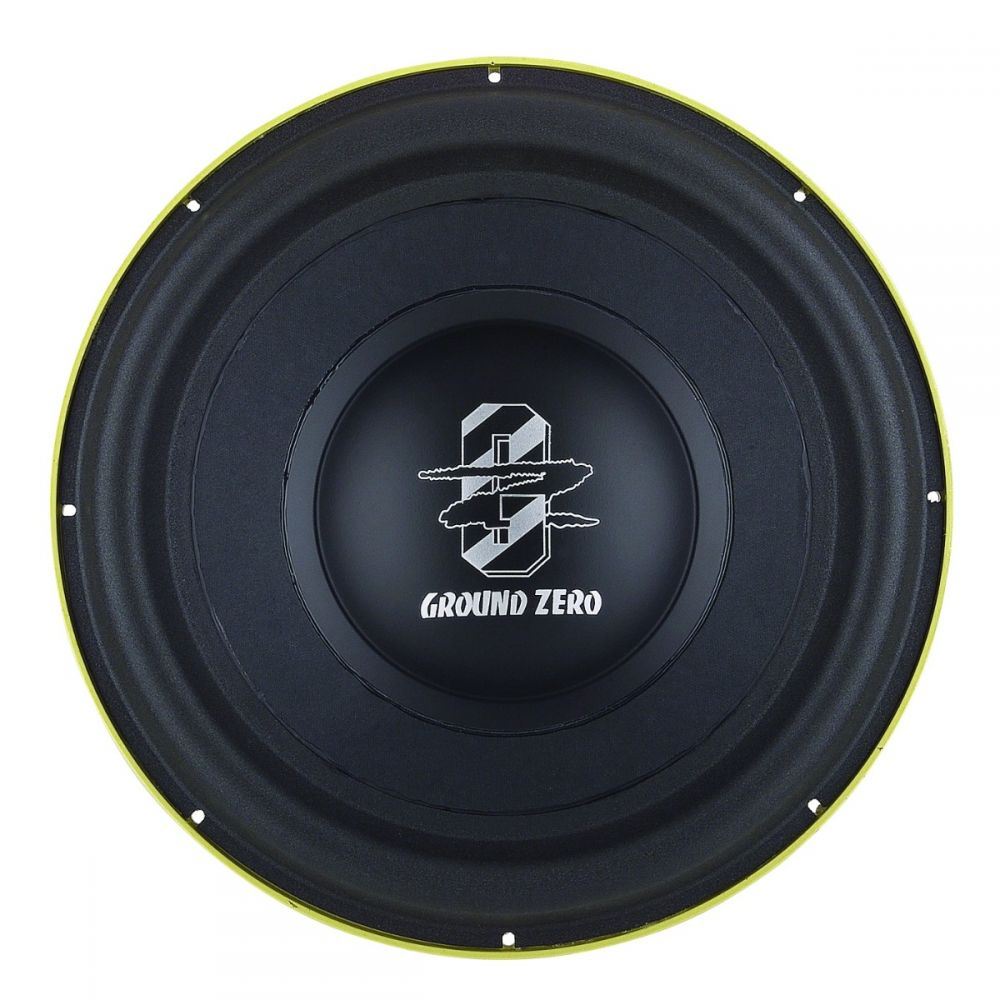 Ground Zero GZPW 12SPL EXTREME - 12" Inch 30cm 10,000 Watts SPL Dual x 1 Ohm Car Sub Subwoofer