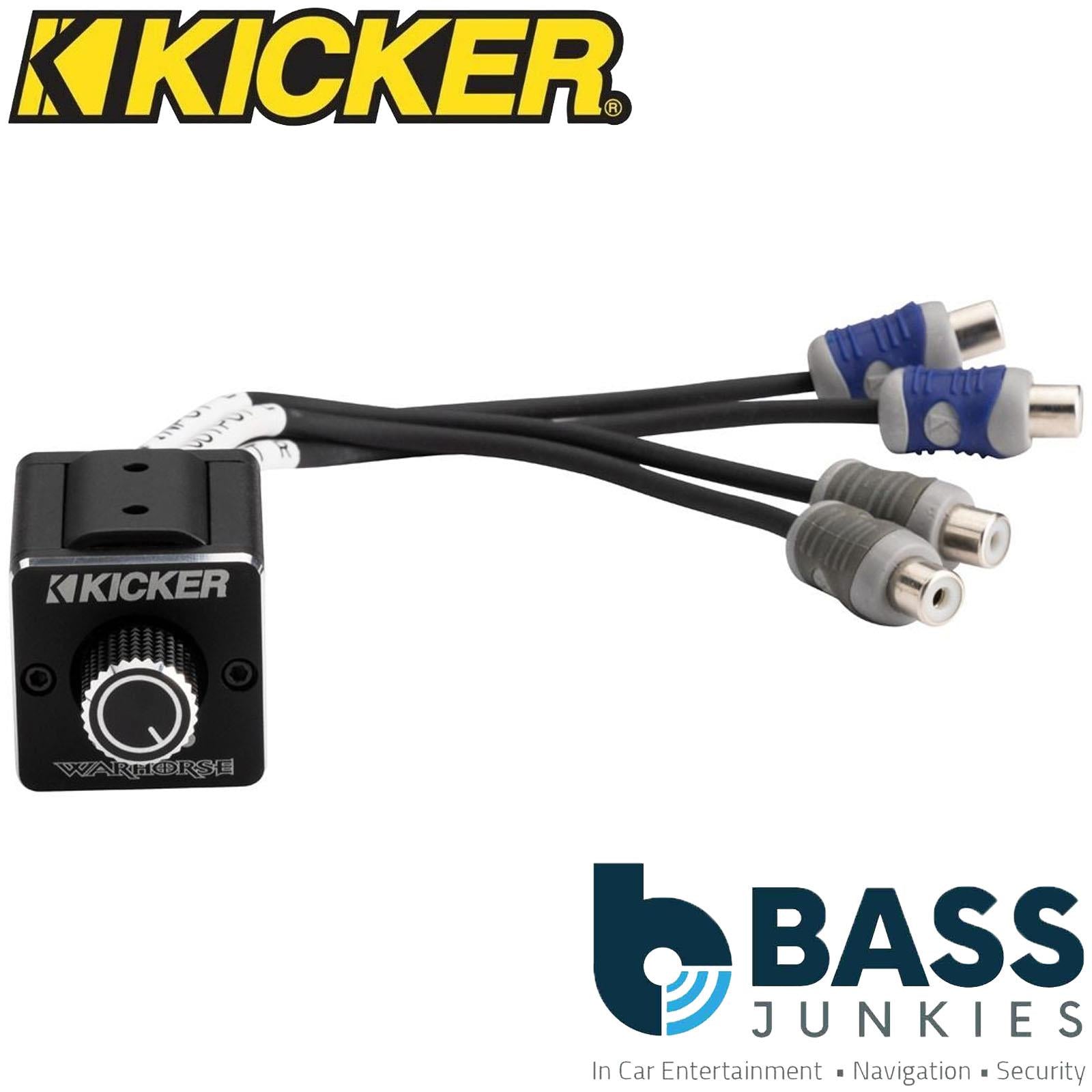 Kicker Warhorse Universal RCA Bass Level Remote Control Knob