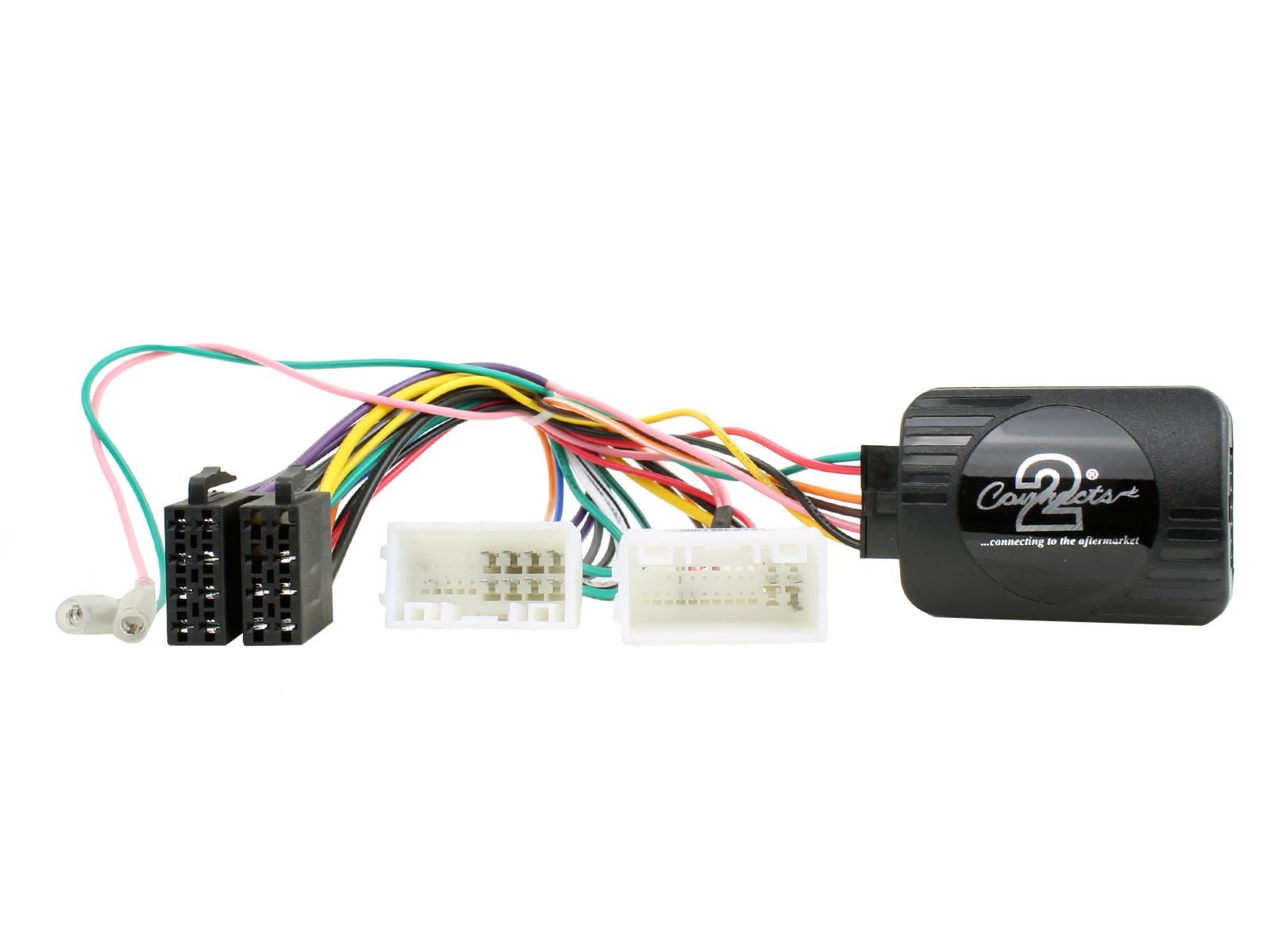 Connects2 CTKHY19L Hyundai i20 2014 Onwards Double Din Car Fascia Steering Wheel Interface Kit