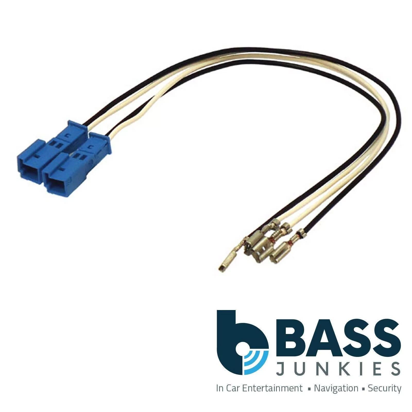 BMW 6-Series (F06/F12/F13) 10cm 4" Front/Rear Car Speaker Bracket & Wires