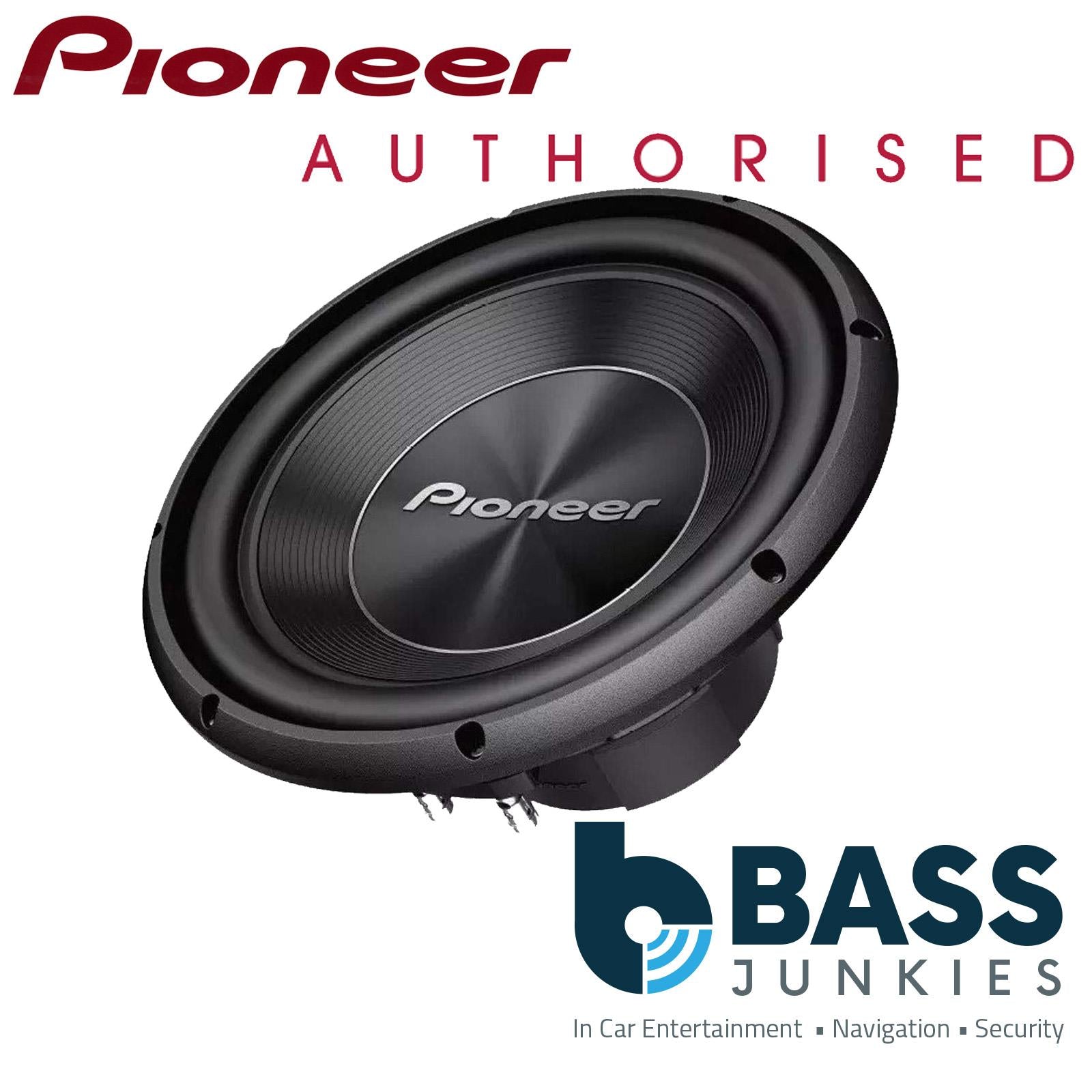 Pionner TS-A300D4 - 1500 Watts 12" 30cm Dual Voice 4 Ohm Car Sub Bass Subwoofer