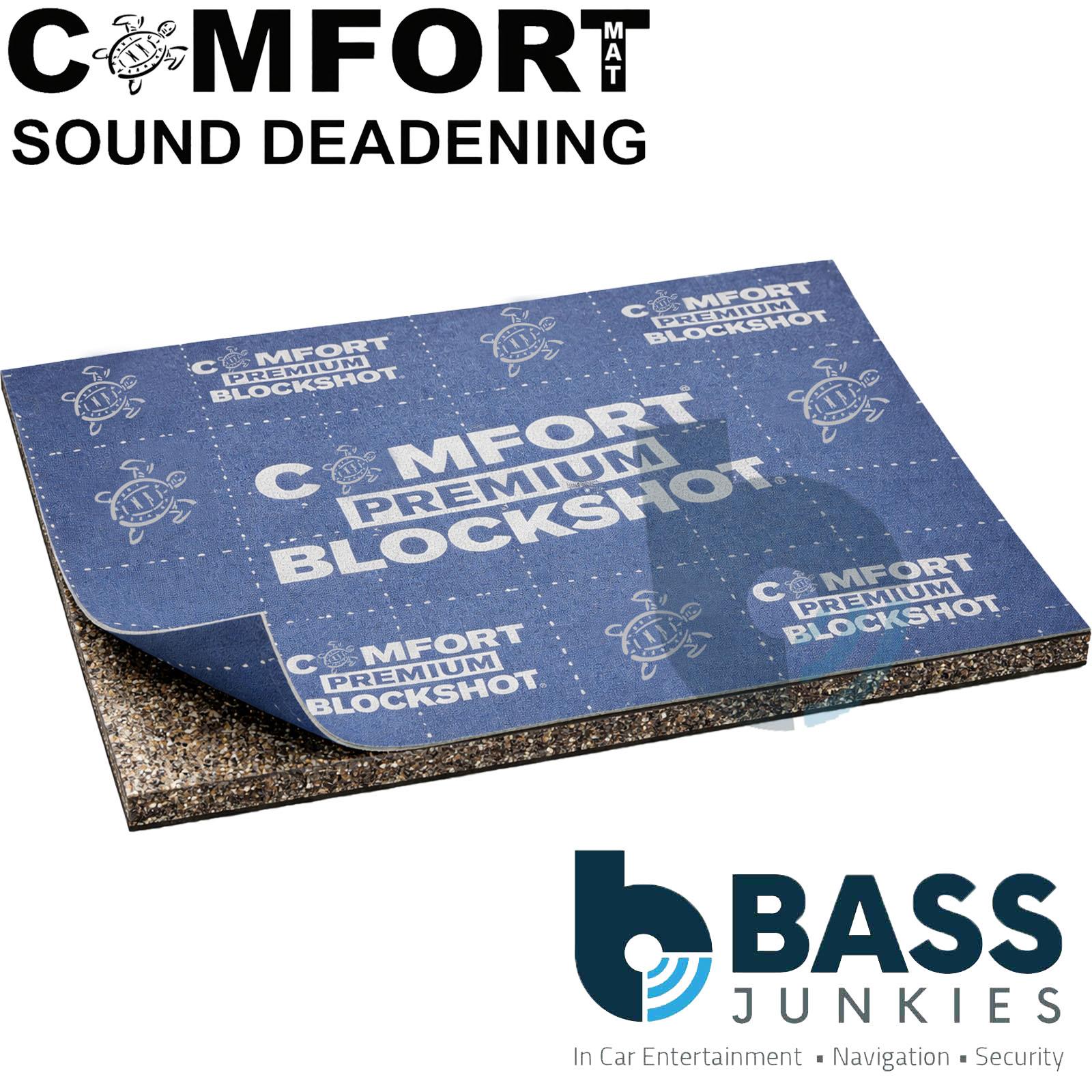 Comfort BLOCKSHOT 8 GEN 2 - 5 Sheets 8mm 500x700mm Sound Isolator Mat Kit