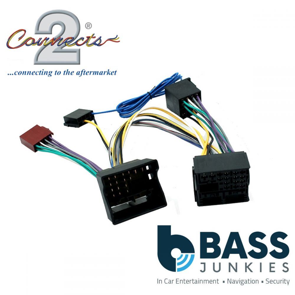 Connects2 CT10VW03 - Volkswagen Golf Polo Jetta & other Parrot SOT T-Harness Cable Wiring Lead