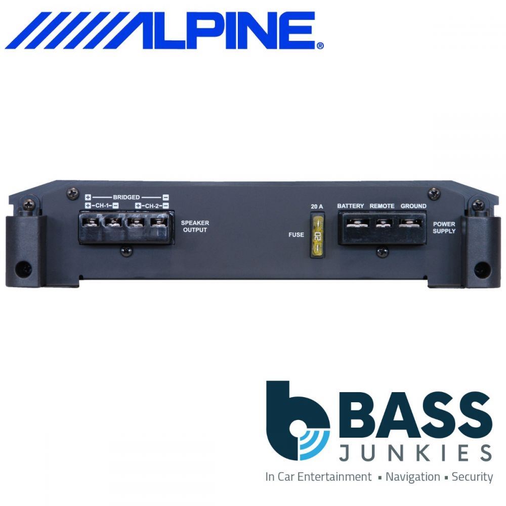 Alpine BBX-T600 2 Channel 300 Watts Car Stereo Amp Amplifier