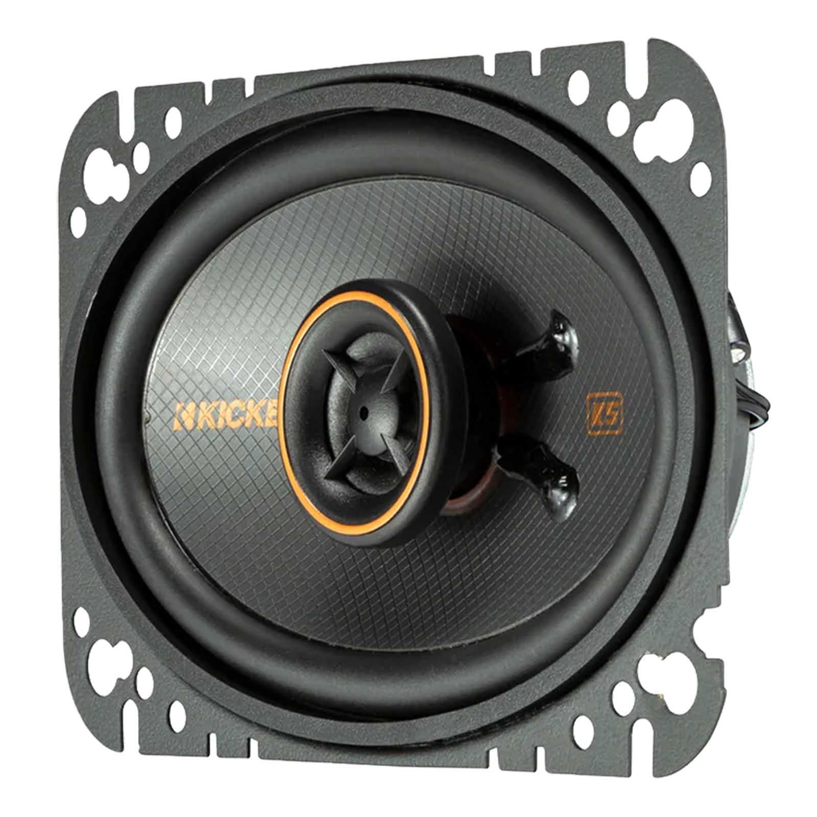 Kicker 51KSC4604 - 4x6" 150 Watts 2-Way Coaxial Front Rear Door Car Speakers