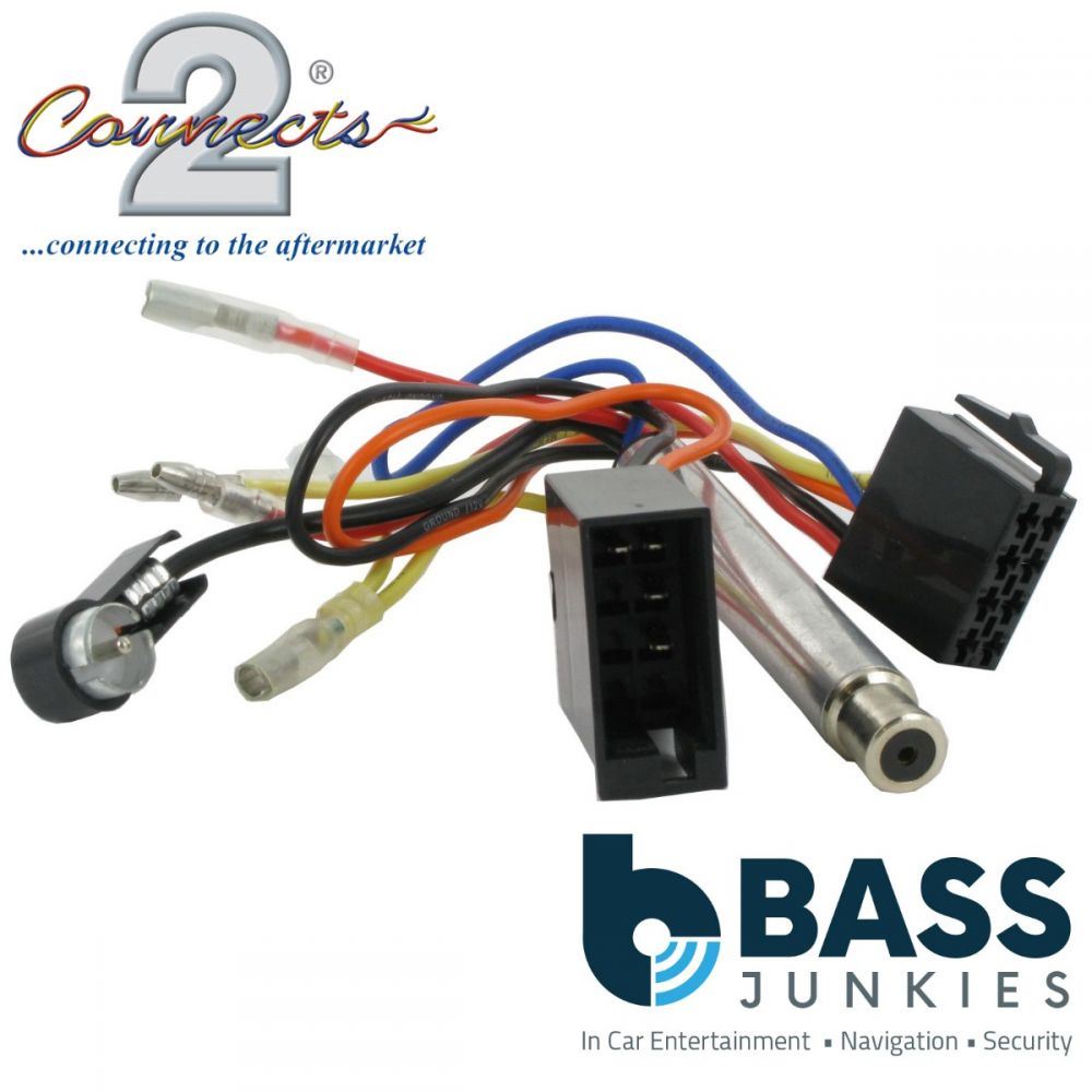 Connects2 CT20VW04 - Volkswagen Golf Touran Polo Passat and Other Models Car Stereo Radio ISO Harness Adapter Lead