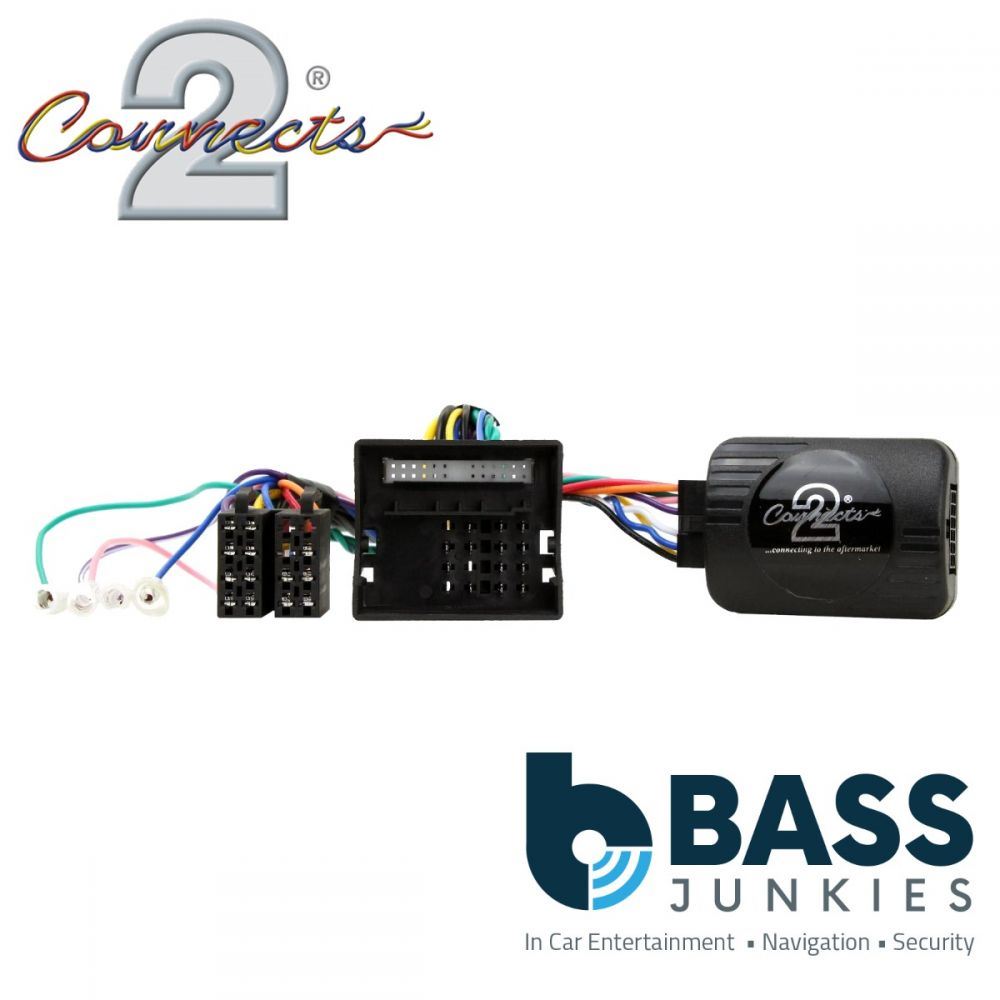 Connects 2 CTSPO002.2 - Porsche Cayenne 2007 - 2010 Car Stereo Steering Wheel Stalk Control Interface