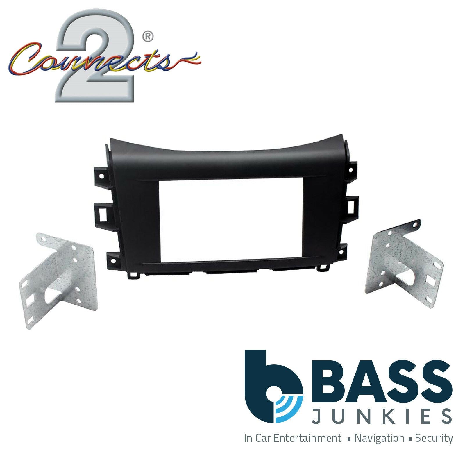 Connects2 CT23NS23 Nissan Navara NP300 Car Stereo Double Din Fascia Panel