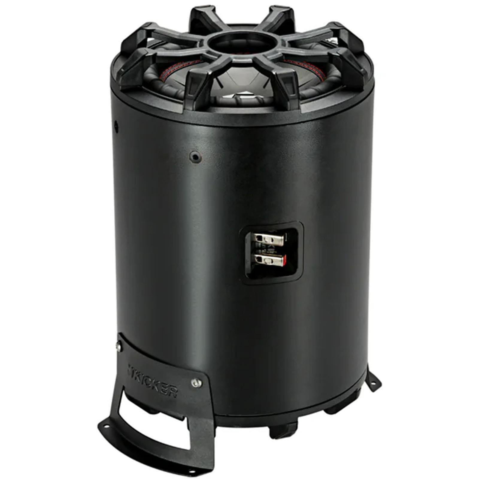 Kicker 46CWTB82 - 600W 8" Weatherproof Car Sub Subwoofer Tube Enclosure 2 Ohm