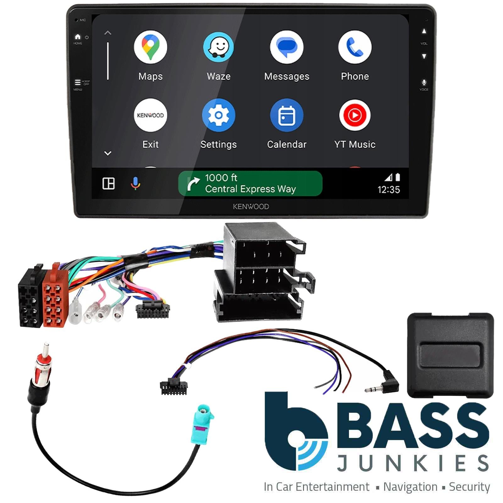 Kenwood 9" CarPlay Android Car Stereo & Alfa Romeo Giulietta 2013 On Fitting Kit
