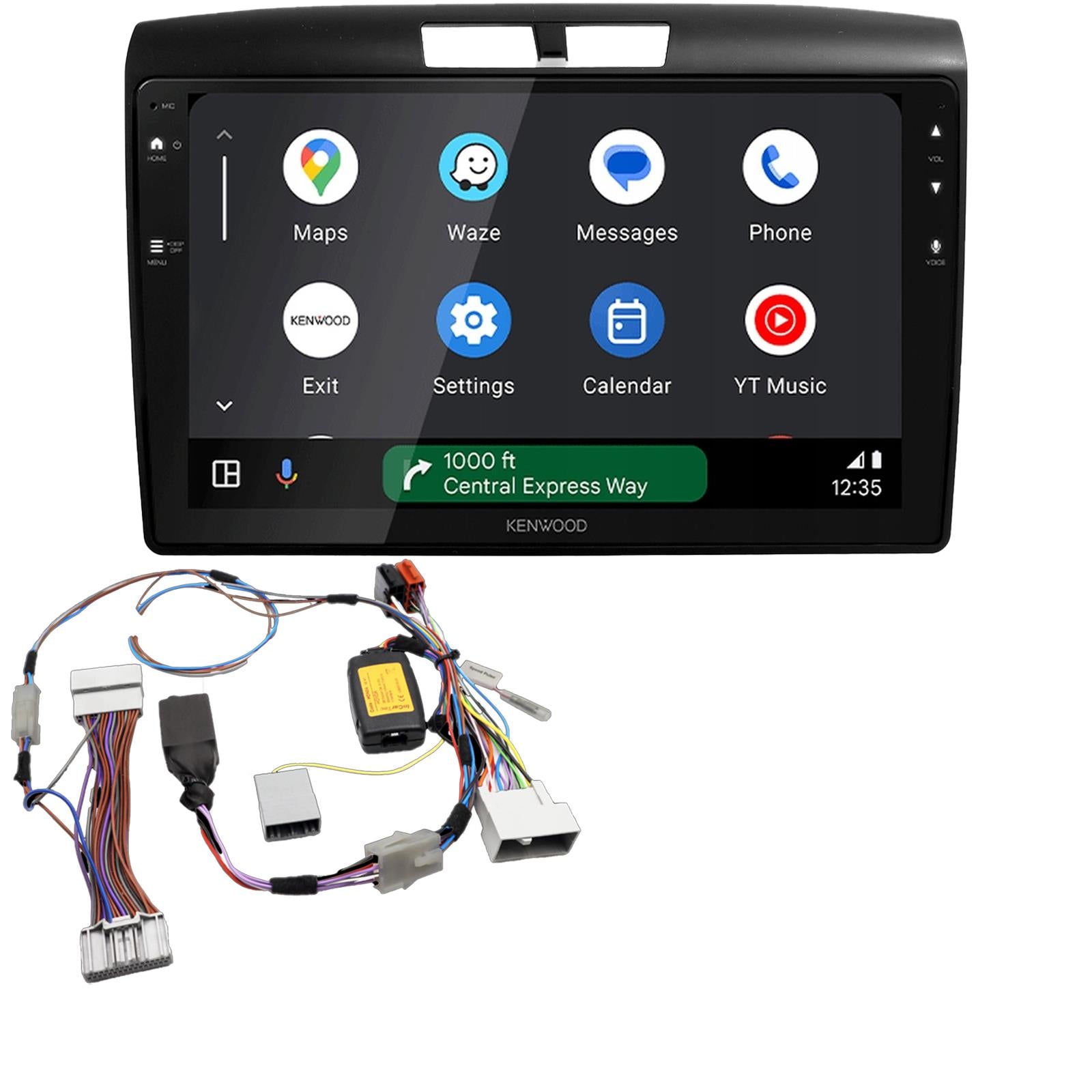 Kenwood 9" CarPlay Android Car Stereo Fitting Kit For Honda CRV 2012 Onwards