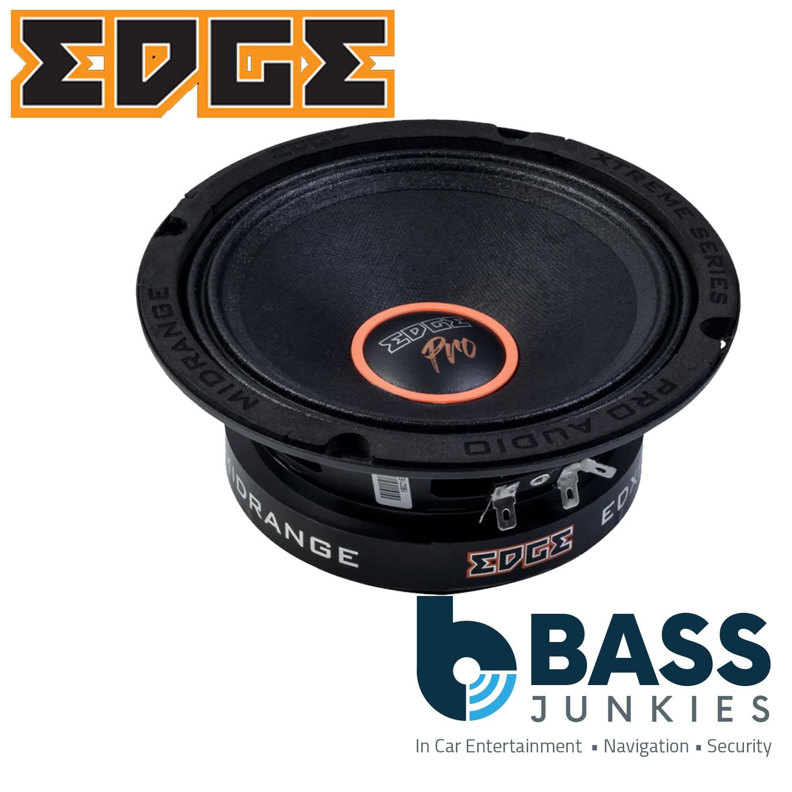 EDGE EDXPRO6W-E9 Extreme series 6 inch Car Midrange, Wideband Edition - Pair