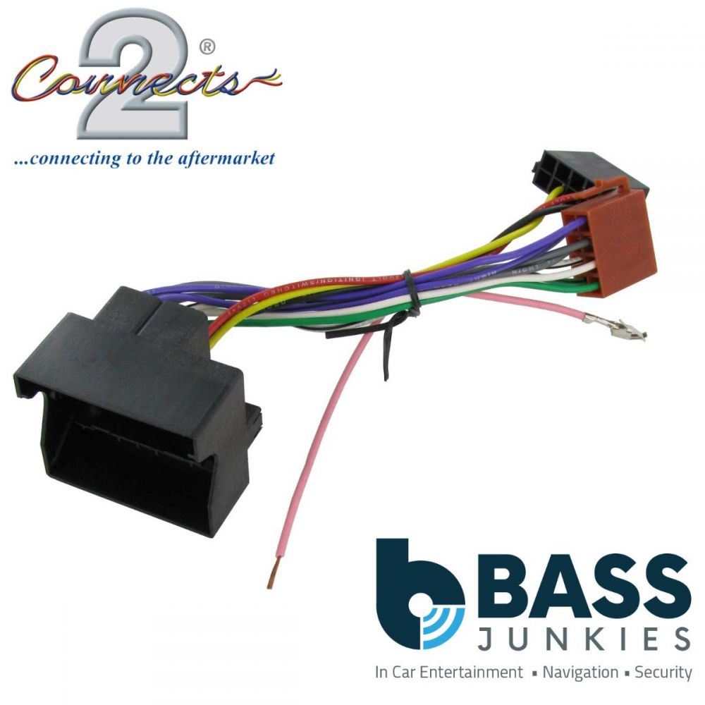 Connects2 CT20SK01 - Skoda Fabia Octavia Roomster Superb Yeti Car Stereo Radio ISO Harness Adapter Lead