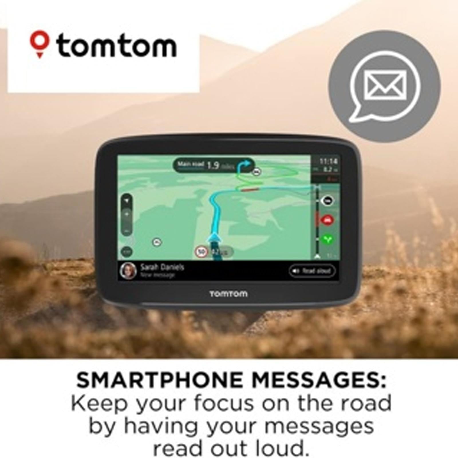 TomTom GO Classic EU 5" GPS Sat Nav UK Europe Touchscreen Navigation System