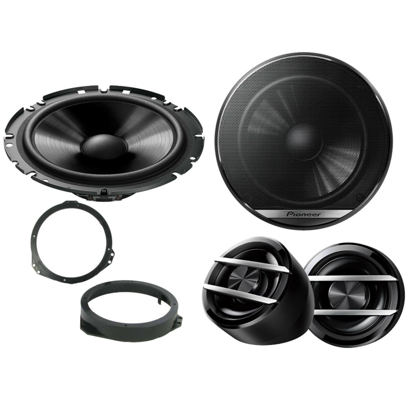 Pioneer Vauxhall Omega 1994-2003 600W Component Front Door Car Speakers