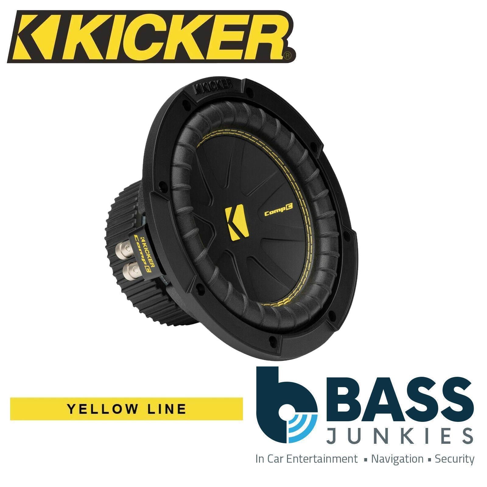 Kicker CWCS154 - CompC 15" 38cm 1200 Watts 4 Ohm Single Voice Coil SVC Car Subwoofer