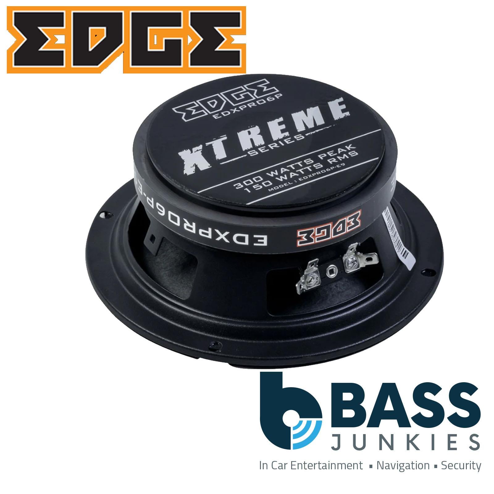 EDGE EDXPRO6P-E9 Extreme series 6 inch Car Midrange, Power Edition - Pair