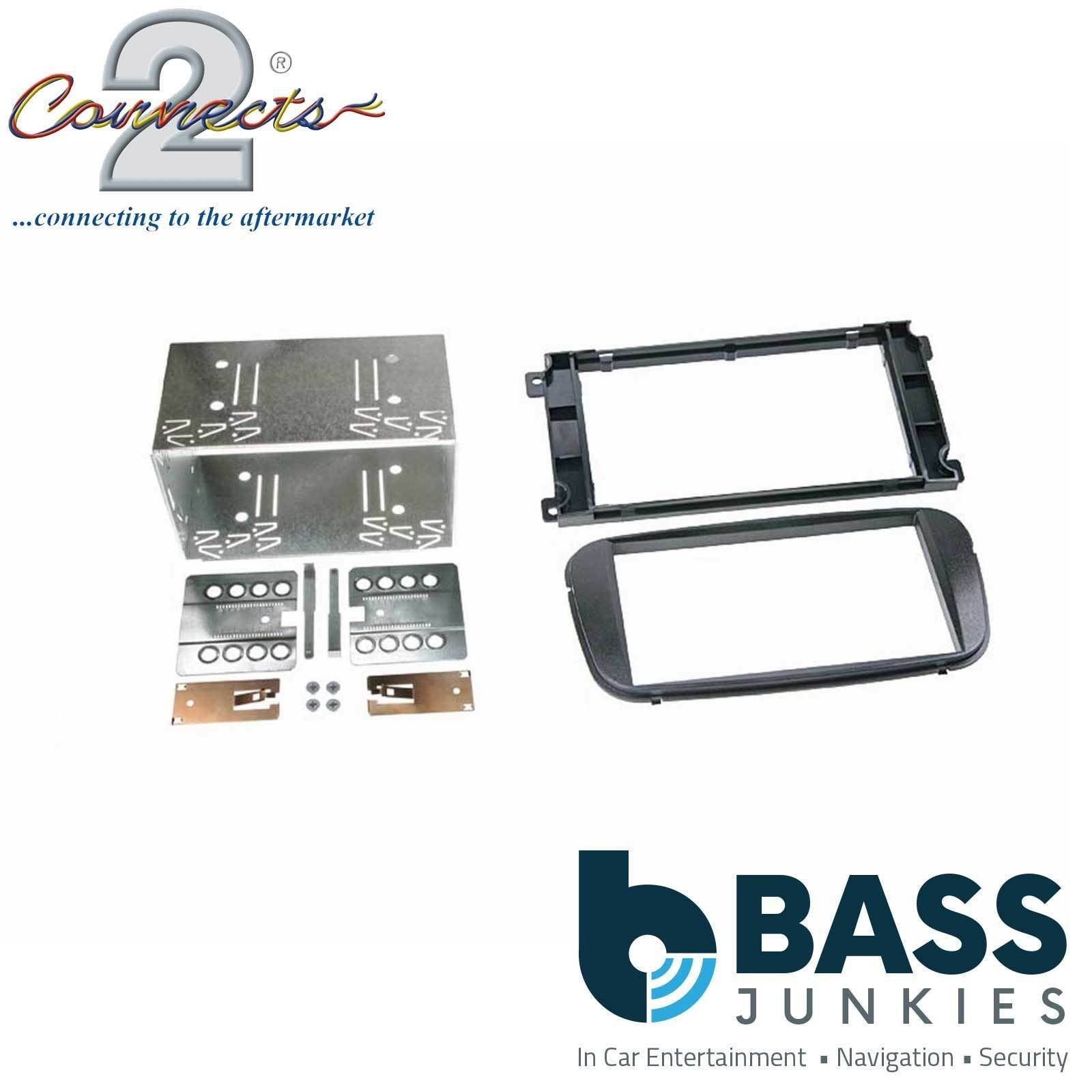 Connects2 CT23FD10 Ford C-Max Focus Mondeo Car Stereo Double Din Fascia Panel & Cage Kit