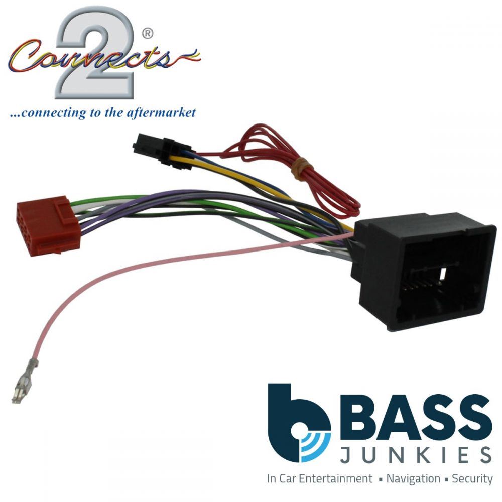 Connects2 CT20VX05 - Vauxhall Astra Meriva Insignia Car Stereo Radio ISO Harness Adapter Lead