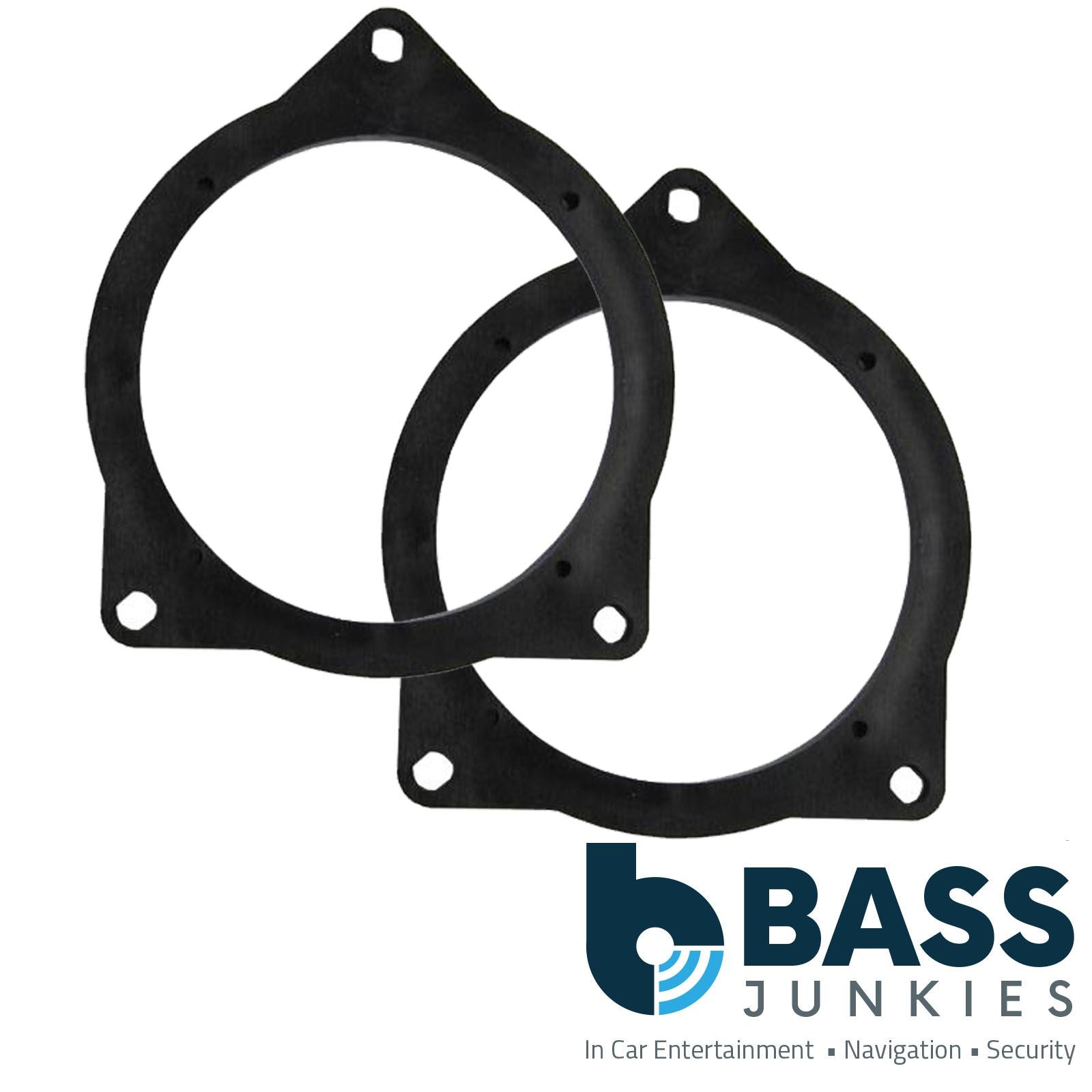 MTX TR40C 2-Way 4" 620W Coaixal Speakers With Brackets for BMW 3-Series Vehicles