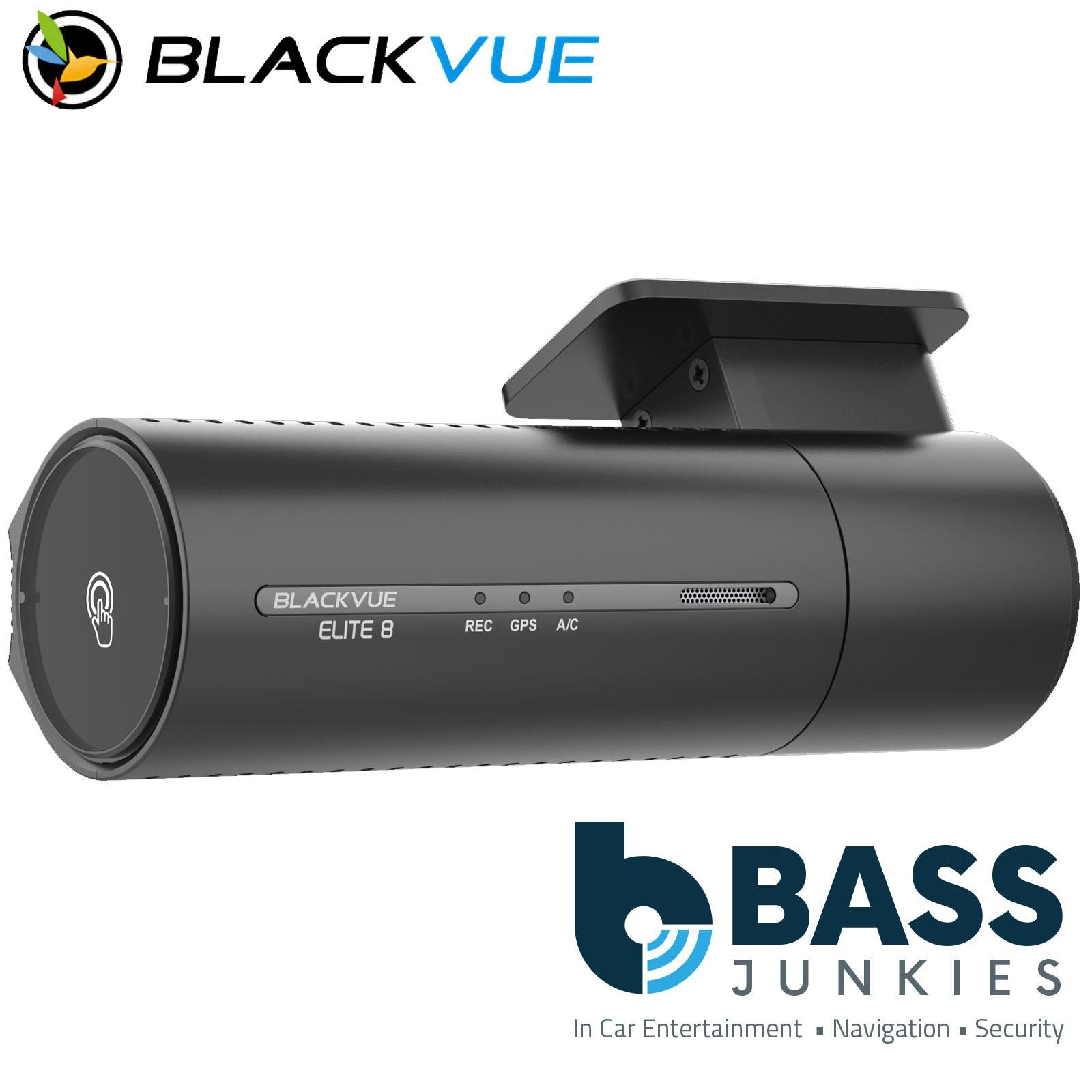 BlackVue Elite 8 - 2 Channel 64GB Black 2K HDR GPS WIFI Front Car Dash Camera
