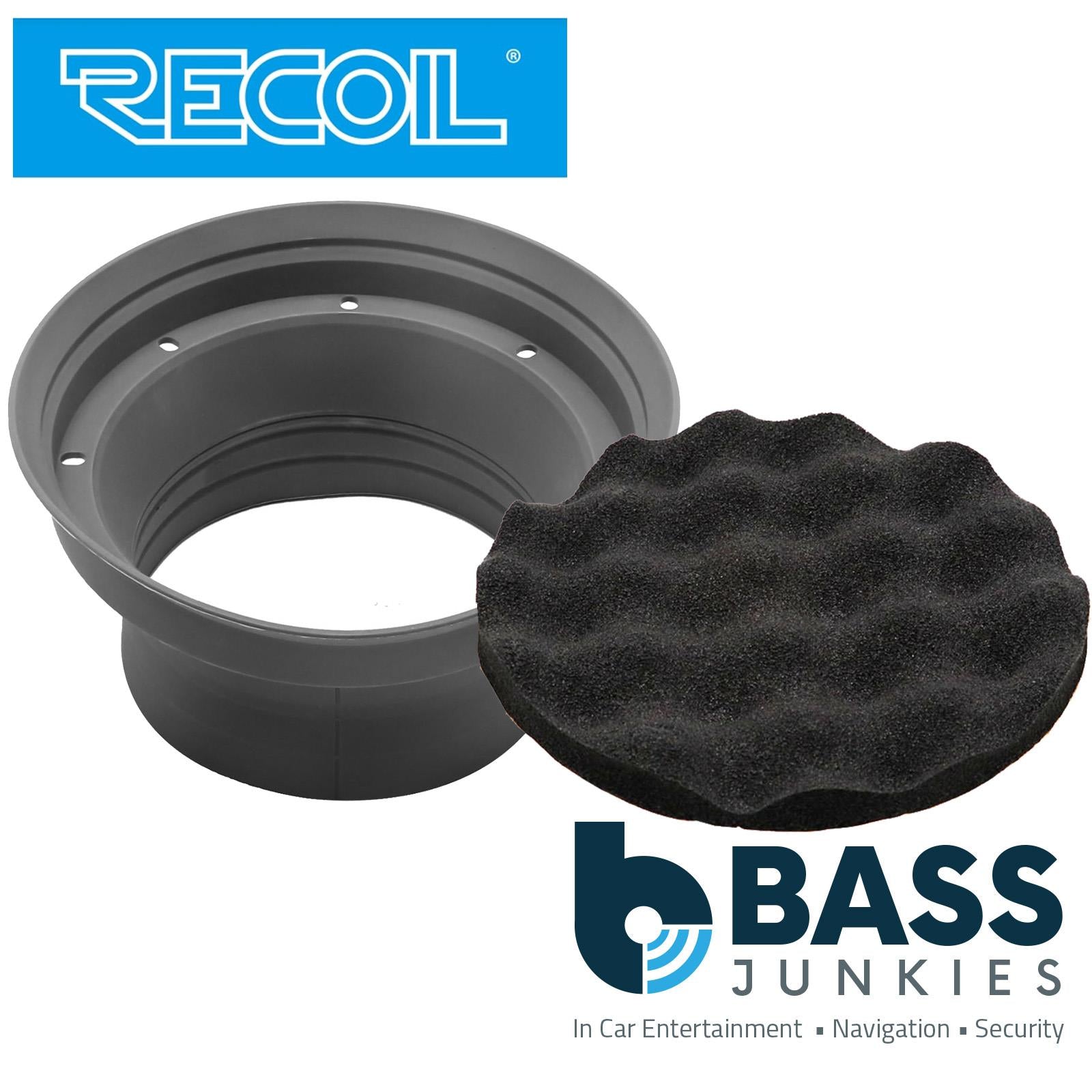 Recoil SPB65 - 17cm 6.5″ Waterproof Silicone Car Speaker Baffle & Isolator Kit